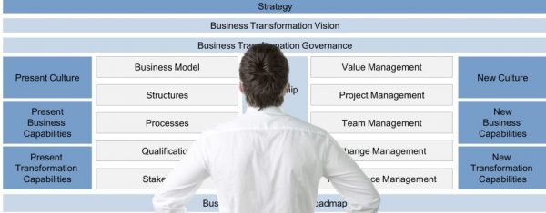 Schaubild des Business Transformation Canvas